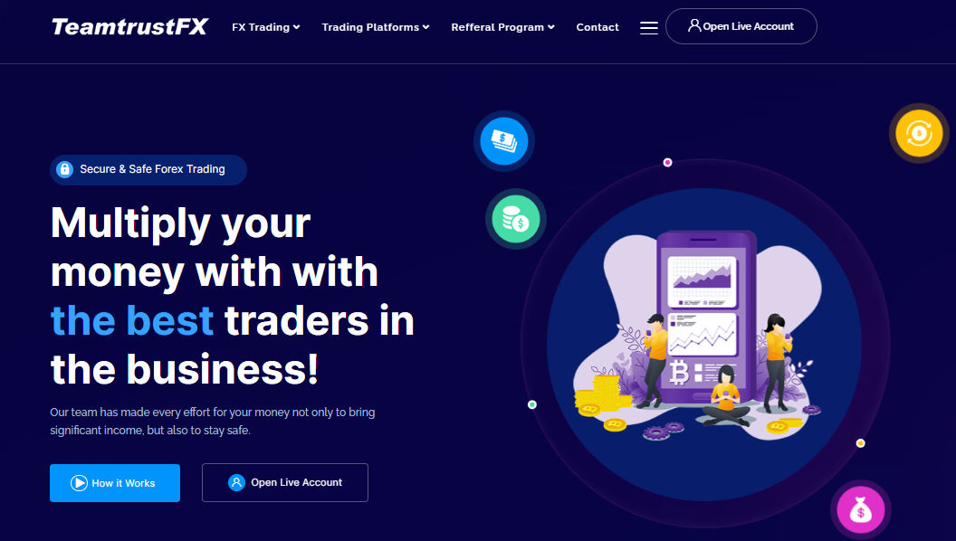 Подробнее о статье TeamtrustFX — Отзывы